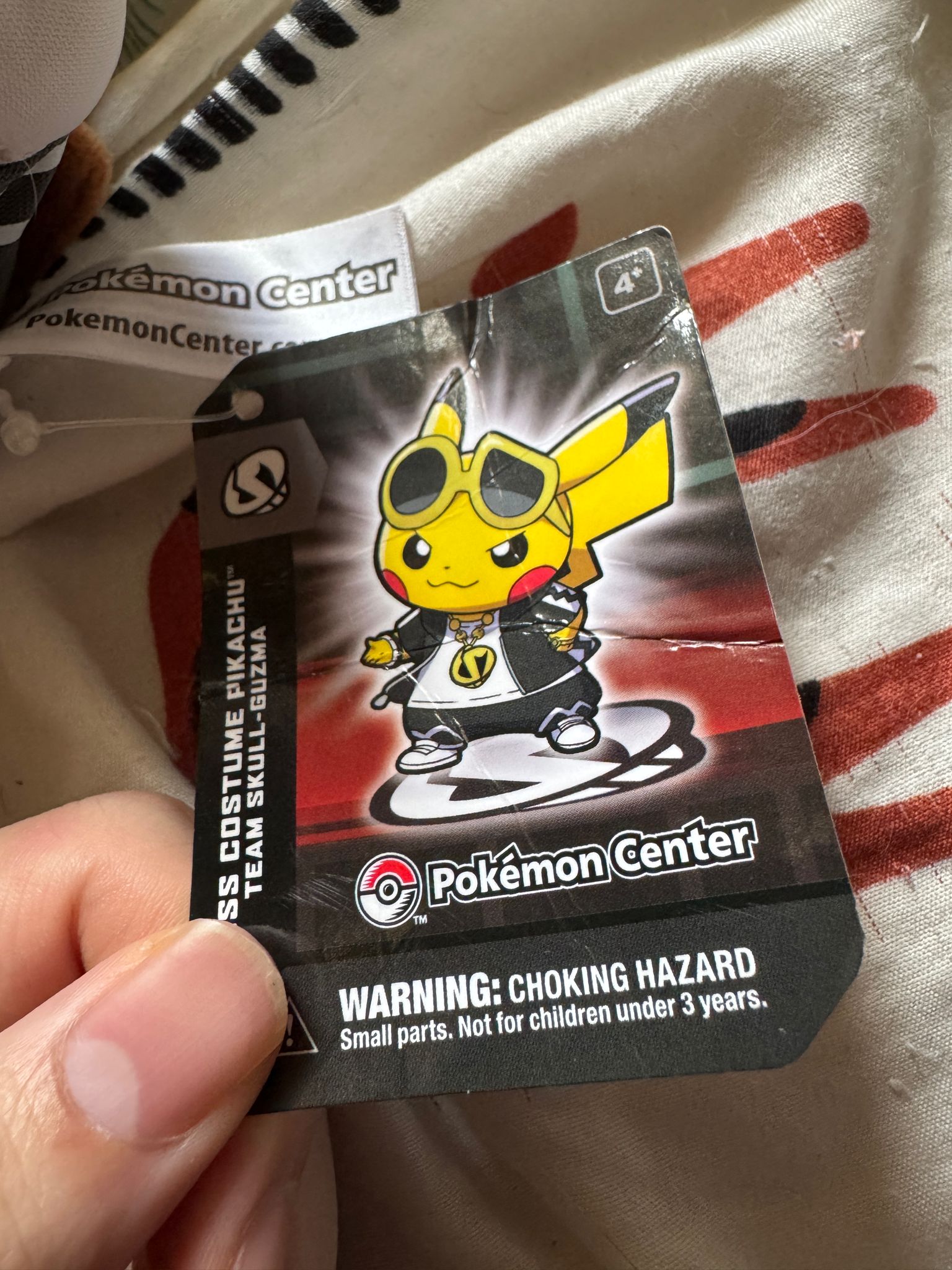 Pokemon center 骷髏團老大 古茲馬 變裝 比卡超公仔