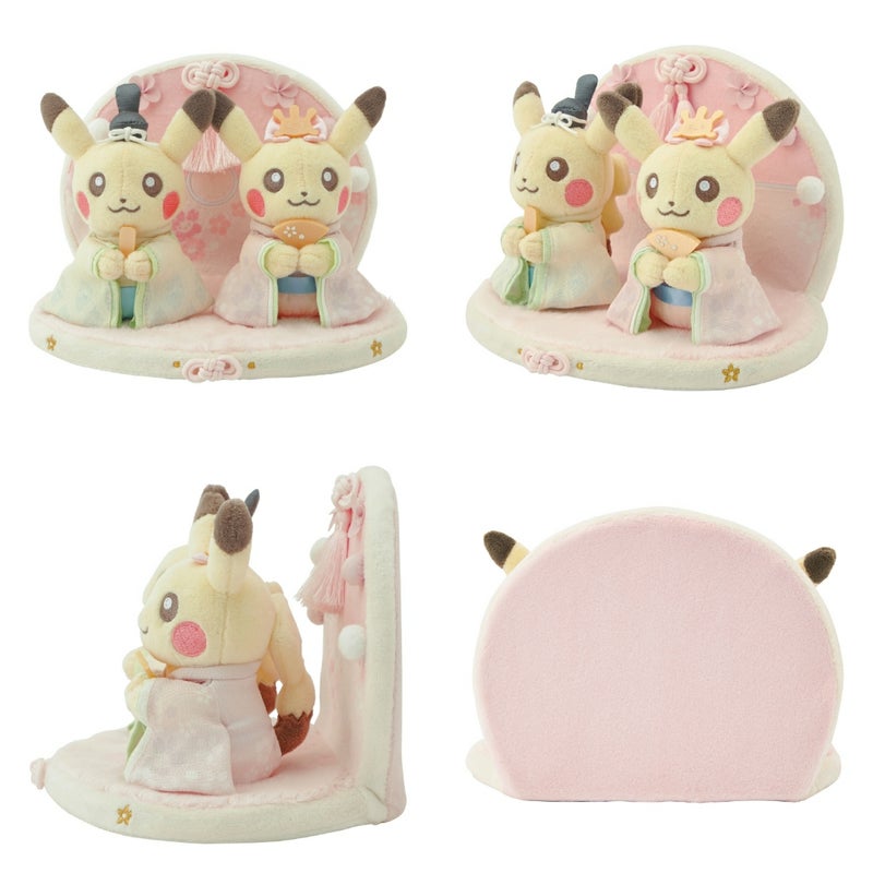 2025 日本Pokemon 女兒節 比卡超公仔