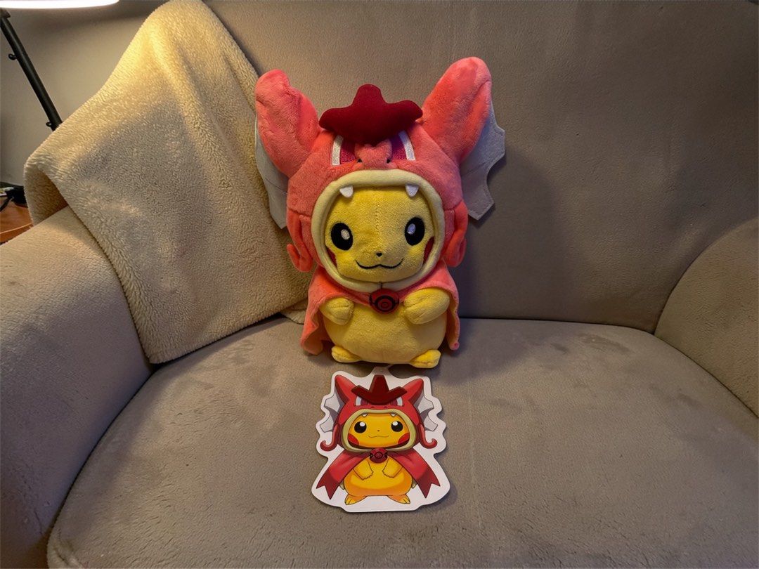 2015 變裝 色違鯉魚龍 比卡超公仔 Pokemon Center Pikachu